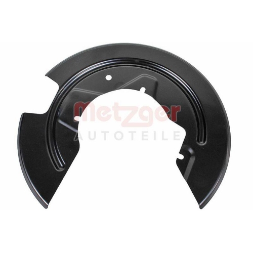 Spritzblech, Bremsscheibe METZGER AUTOTEILE 6115612 f&uuml;r RENAULT DACIA