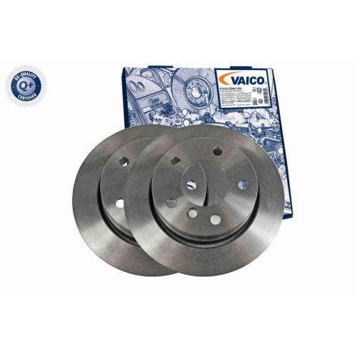 VAICO V20-80042 2 St&uuml;ck Bremsscheiben Q+, Erstausr&uuml;sterqualit&auml;t f&uuml;r BMW, Hinterachse