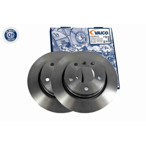 VAICO V20-80044 2 St&uuml;ck Bremsscheiben Q+, Erstausr&uuml;sterqualit&auml;t f&uuml;r BMW, Hinterachse