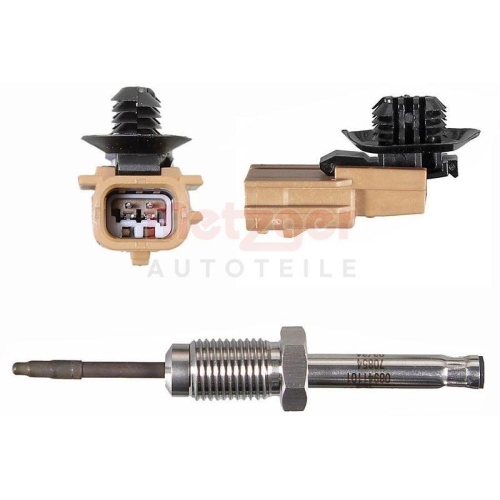 Sensor, Abgastemperatur METZGER 08941101 f&uuml;r OPEL RENAULT GENERAL MOTORS