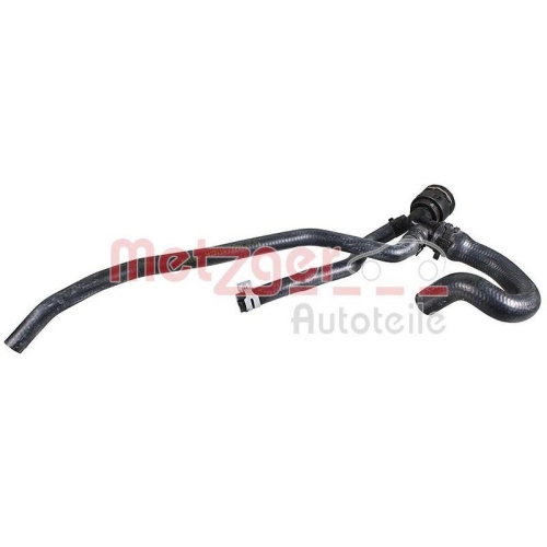 Kühlerschlauch METZGER 2422110 für SKODA VW, rechts oben