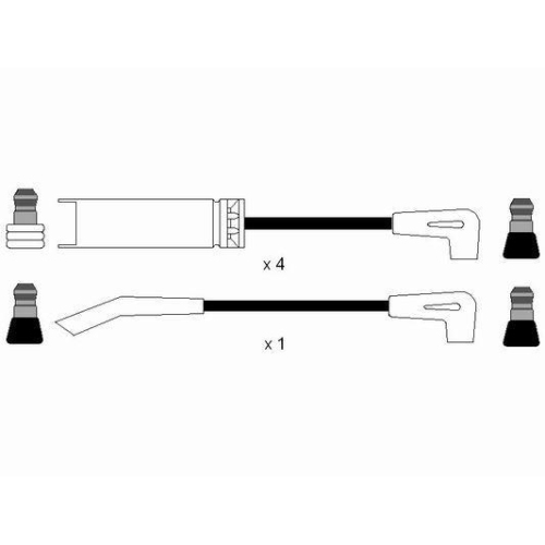Z&uuml;ndleitungssatz NGK 0593 f&uuml;r CHEVROLET DAEWOO GENERAL MOTORS PONTIAC BUICK