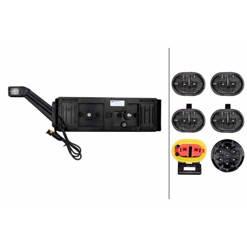 HELLA Heckleuchte 2VP 340 970-031 für, links