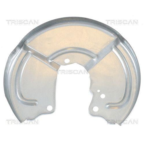 Spritzblech, Bremsscheibe TRISCAN 8125 15203 f&uuml;r FIAT, Hinterachse links
