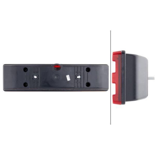 HELLA Heckleuchte 2VA 004 887-031 für AUWÄRTER DAF MERCEDES-BENZ SCANIA DEMAG