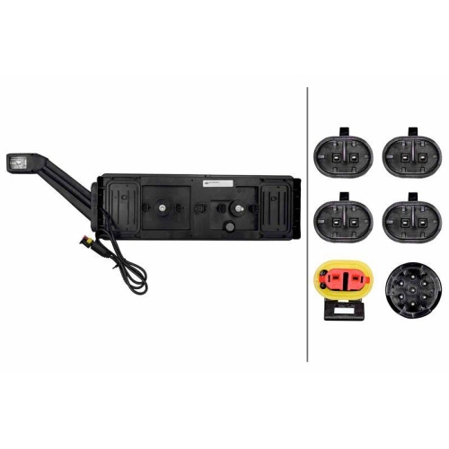 HELLA Heckleuchte 2VP 340 970-041 für, rechts