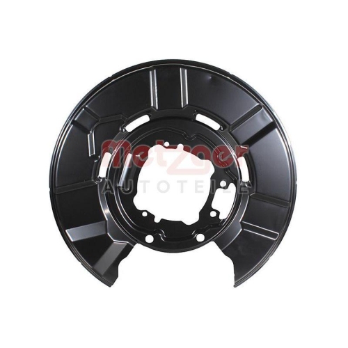 Spritzblech, Bremsscheibe METZGER AUTOTEILE 6115614 für BMW, Hinterachse rechts