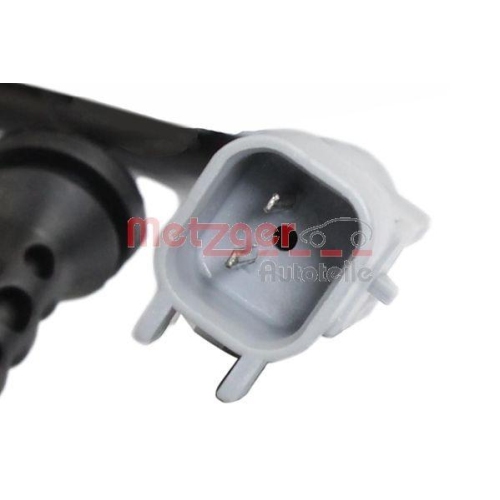 Sensor, Raddrehzahl METZGER 09001201 f&uuml;r OPEL GENERAL MOTORS, Vorderachse links
