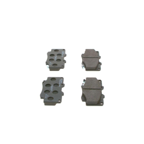 Bremsbelagsatz, Scheibenbremse BOSCH 0 986 494 497 f&uuml;r TOYOTA LEXUS, Vorderachse
