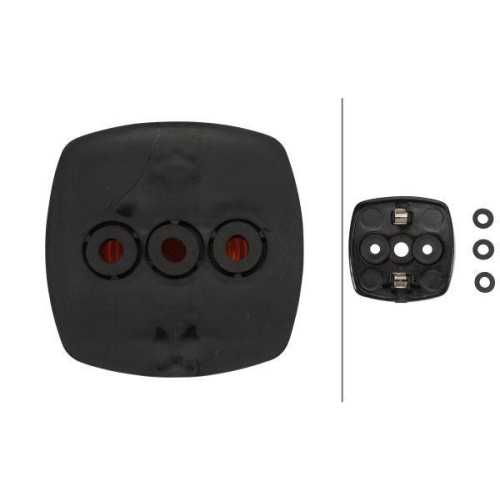 HELLA Schlussleuchte 2TM 003 057-031 für AEBI DAF SCANIA CASE IH O&K SAME CLAAS