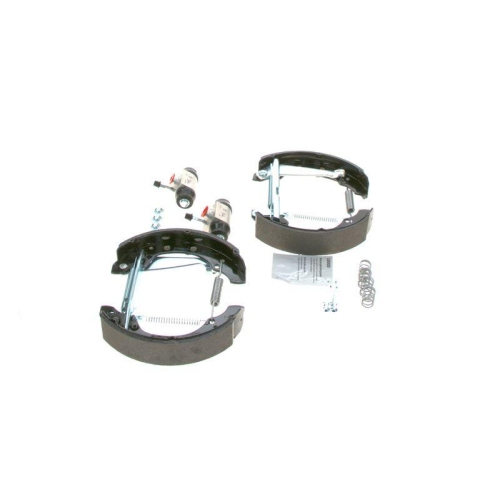 Bremsbackensatz BOSCH 0 204 114 690 KIT SUPERPRO f&uuml;r SEAT SKODA VW, Hinterachse
