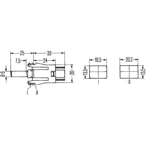 HELLA Schalter, Türkontakt 6ZF 004 229-011 für MACK MAN MERCEDES-BENZ SAME DEMAG