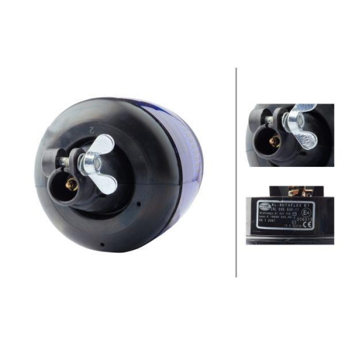 HELLA Rundumkennleuchte 2RL 006 846-111 Rotaflex für DAF IVECO LIEBHERR KRONE