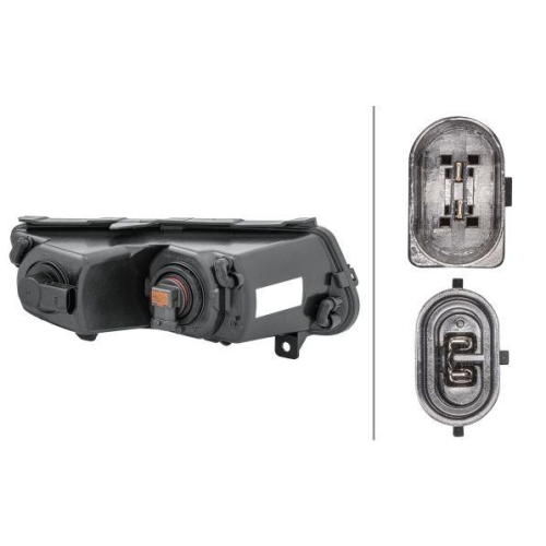 HELLA Nebelscheinwerfer 1ND 010 377-071 für VW, links