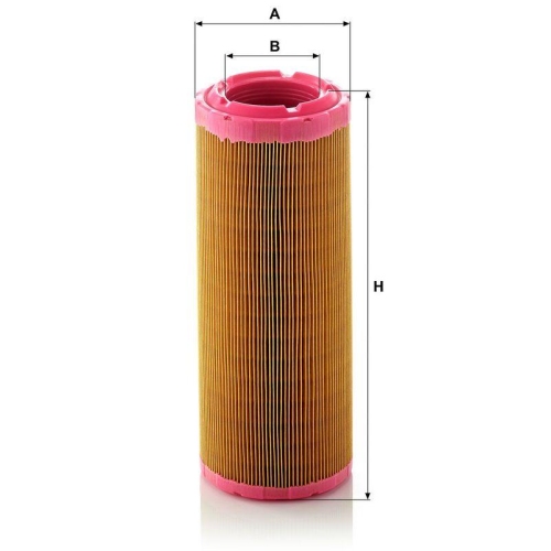 Luftfilter MANN-FILTER C 1196/2 f&uuml;r ISUZU MITSUBISHI NISSAN TOYOTA VOLVO CASE IH