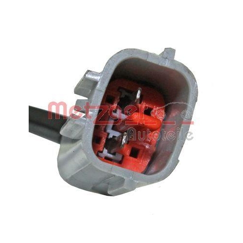 Sensor, Raddrehzahl METZGER 0900714 f&uuml;r MAZDA IKA, Vorderachse links