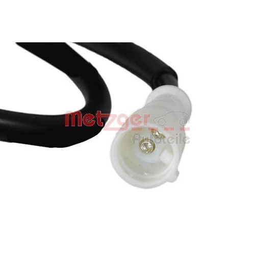 Sensor, Raddrehzahl METZGER 09001205 f&uuml;r RENAULT, Hinterachse links