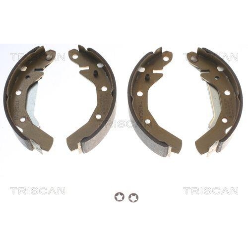 Bremsbackensatz TRISCAN 8100 21610 f&uuml;r CHEVROLET DAEWOO, Hinterachse