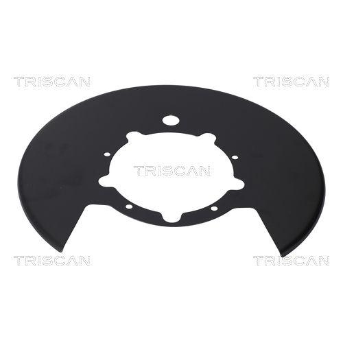 Spritzblech, Bremsscheibe TRISCAN 8125 15207 f&uuml;r IVECO, Hinterachse