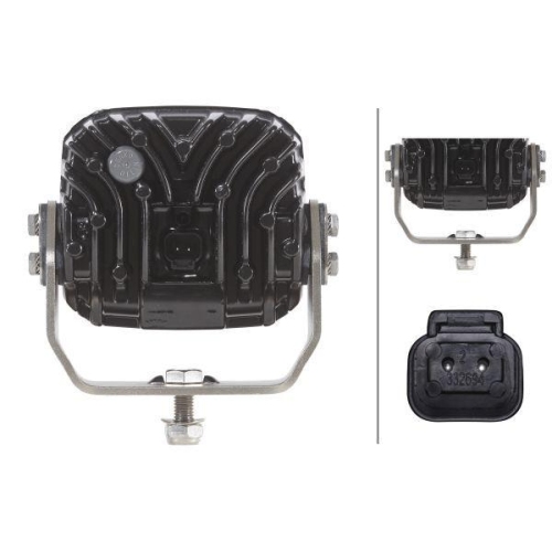 HELLA Arbeitsscheinwerfer 1GA 995 606-071 für SCANIA VERSATILE