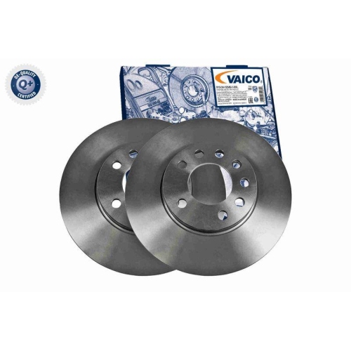 VAICO V40-80036 2 St&uuml;ck Bremsscheiben Q+, Erstausr&uuml;sterqualit&auml;t f&uuml;r OPEL VAUXHALL VAG