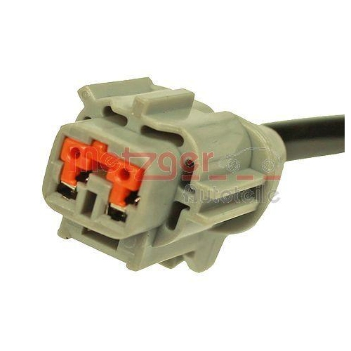Sensor, Raddrehzahl METZGER 0900715 f&uuml;r NISSAN IKA, Vorderachse rechts