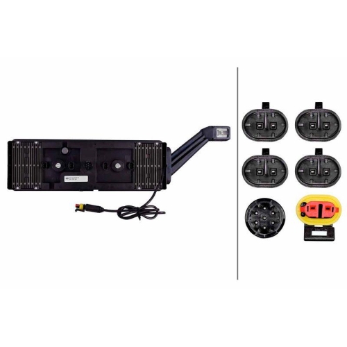 HELLA Heckleuchte 2VP 340 970-531 für, links