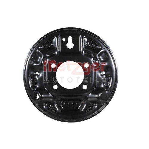 Bremstr&auml;gerplatte METZGER AUTOTEILE 6117104 f&uuml;r TOYOTA, Hinterachse rechts