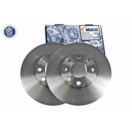 VAICO V40-80037 2 St&uuml;ck Bremsscheiben Q+, Erstausr&uuml;sterqualit&auml;t f&uuml;r OPEL SEAT VAUXHALL