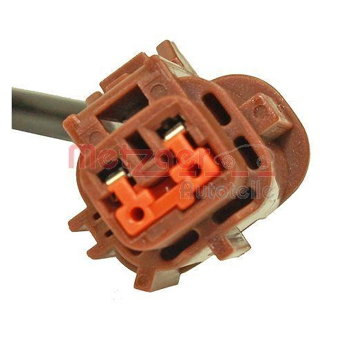 Sensor, Raddrehzahl METZGER 0900716 f&uuml;r NISSAN IKA, Vorderachse links