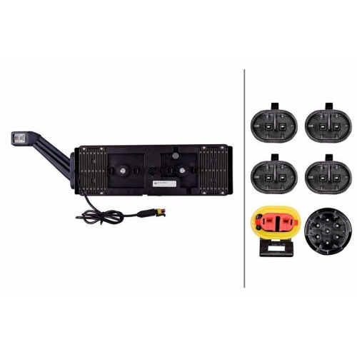 HELLA Heckleuchte 2VP 340 970-541 für, rechts
