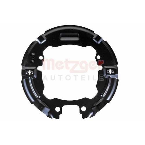 Bremstr&auml;gerplatte METZGER AUTOTEILE 6117105 f&uuml;r BMW, Hinterachse links