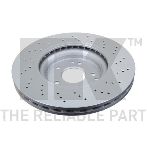 NK 3133117 2 St&uuml;ck Bremsscheiben f&uuml;r MERCEDES-BENZ, Vorderachse