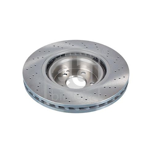 Bremsscheibe FEBI BILSTEIN 26406 f&uuml;r MERCEDES-BENZ, Vorderachse