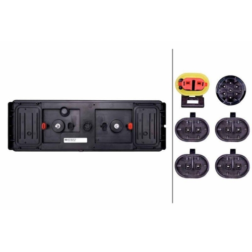 HELLA Heckleuchte 2VP 340 970-701 für FELDBINDER, links, rechts