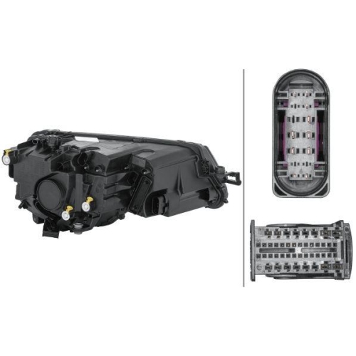 HELLA Hauptscheinwerfer 1EX 354 855-031 f&uuml;r SKODA, links