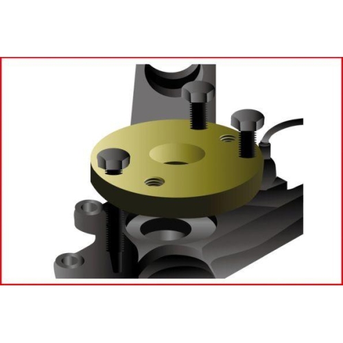 Montagewerkzeugsatz, Radnabe/Radlager KS TOOLS 440.0100 f&uuml;r