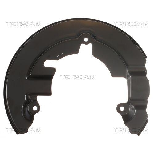 Spritzblech, Bremsscheibe TRISCAN 8125 16102 f&uuml;r FORD, Vorderachse rechts