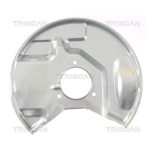 Spritzblech, Bremsscheibe TRISCAN 8125 16103 f&uuml;r FORD, Vorderachse links