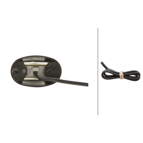 Umrissleuchte HELLA 2XA 959 560-401 für AUWÄRTER DAF SCANIA TATA NOOTEBOOM PAUS