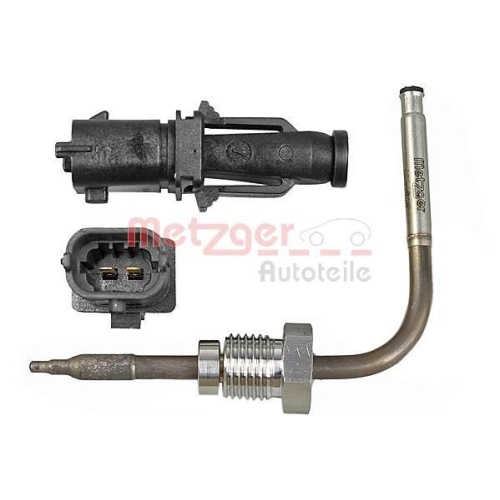 Sensor, Abgastemperatur METZGER 0894604 f&uuml;r FIAT, vor Katalysator