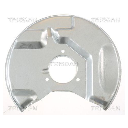 Spritzblech, Bremsscheibe TRISCAN 8125 16104 für FORD, Vorderachse rechts
