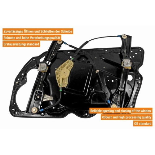 Fensterheber VAICO V10-9843 Original VAICO Qualität für SEAT SKODA VW VAG