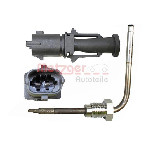 Sensor, Abgastemperatur METZGER 0894606 für FIAT, nach Katalysator