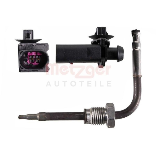 Sensor, Abgastemperatur METZGER 08941117 ORIGINAL ERSATZTEIL f&uuml;r MAN VW