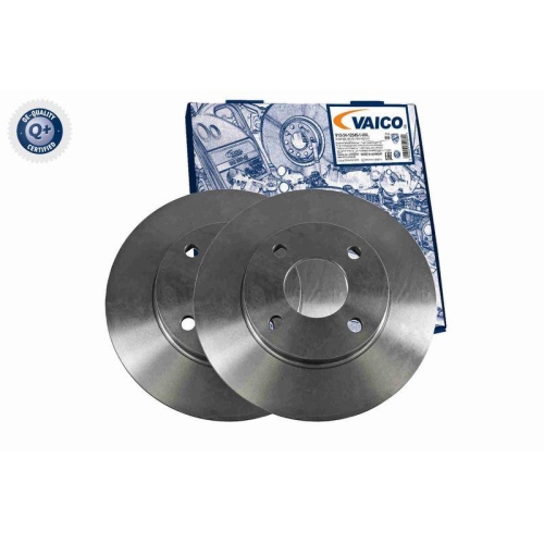 VAICO V25-80001 2 St&uuml;ck Bremsscheiben Q+, Erstausr&uuml;sterqualit&auml;t f&uuml;r FORD MAZDA MITSUBISHI