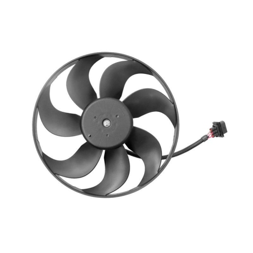 HELLA Lüfter, Motorkühlung 8EW 366 420-081 für AUDI SEAT SKODA VW CUPRA, links