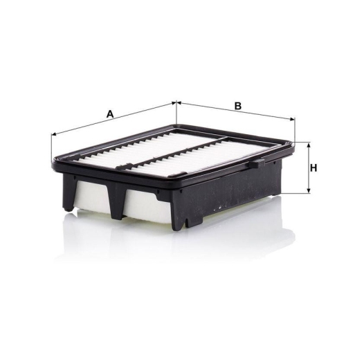 Luftfilter MANN-FILTER C 20 033 f&uuml;r HONDA