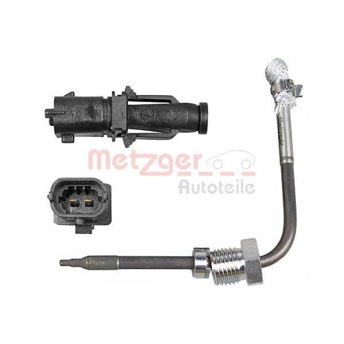 Sensor, Abgastemperatur METZGER 0894610 f&uuml;r FIAT, nach Ru&szlig;partikelfilter