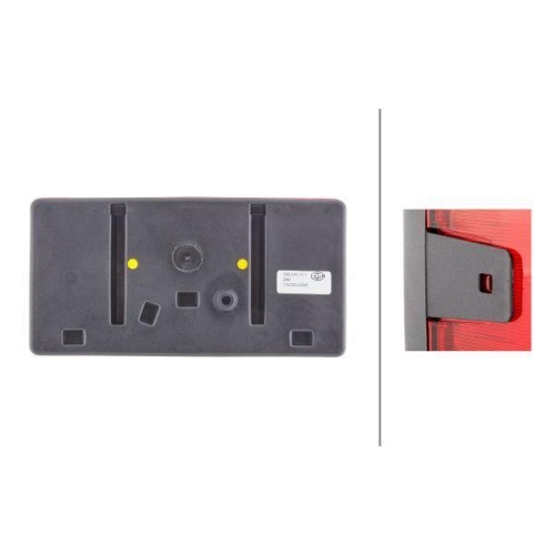 HELLA Heckleuchte 2SD 006 040-161 für SCANIA LIEBHERR CLAAS GOLDHOFER HYMER